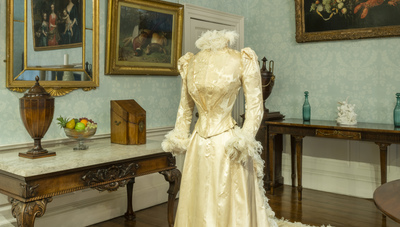 Wedding dress of notable family on display at Cannon Hall Museum