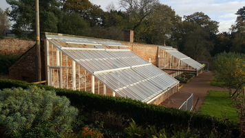 North Range. A large greenhouse used for events and training courses. 
